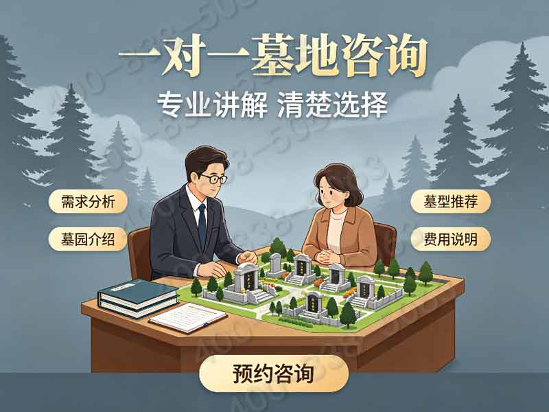 万佛华侨陵园禅意佛韵墓碑梯度价位 法会配套随单赠送详解